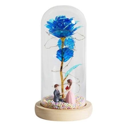 Fleurs de Cristal Éternel (60cm x 60cm)